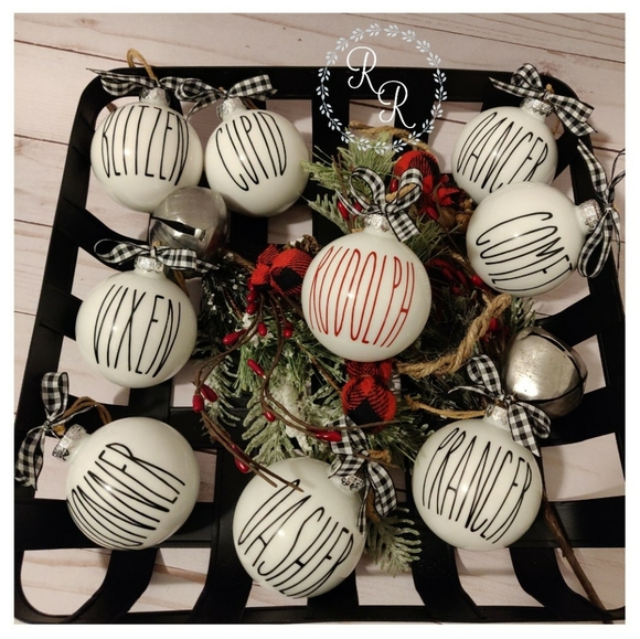 Refreshinglyrustic Holiday Rae Dunn Inspired Santas Reindeer